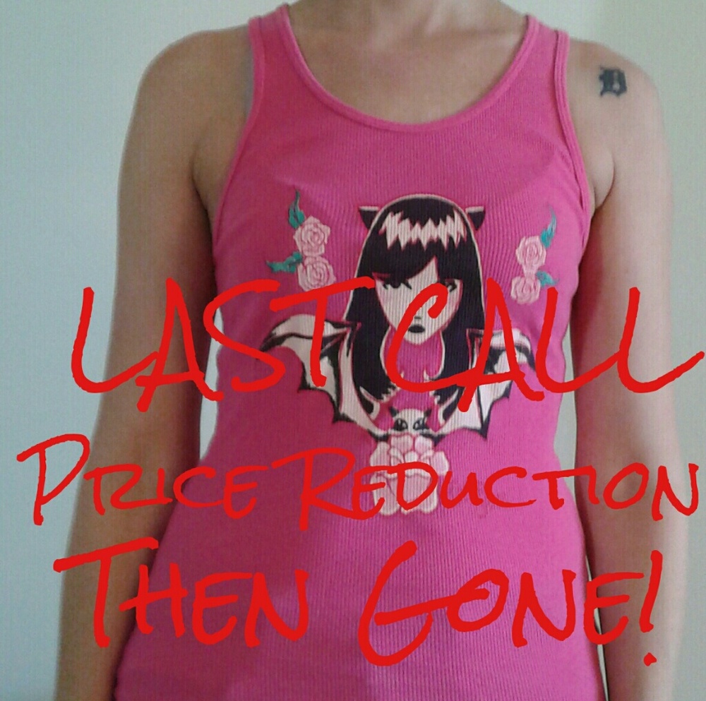 Pink tank top